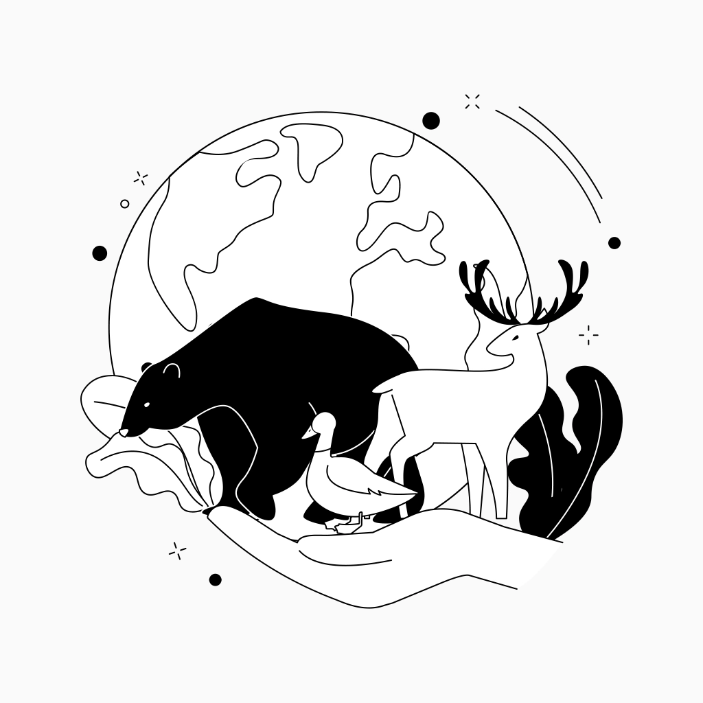 Environmental art and nature conservation coverage standards